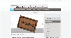 Desktop Screenshot of musicsourced.com